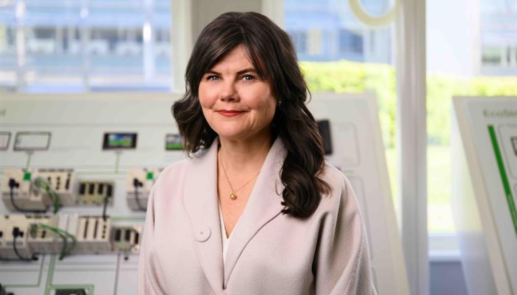 Anna Andersson, vd på Schneider Electric Sverige. Pressbild: Schneider Electric Sverige AB
