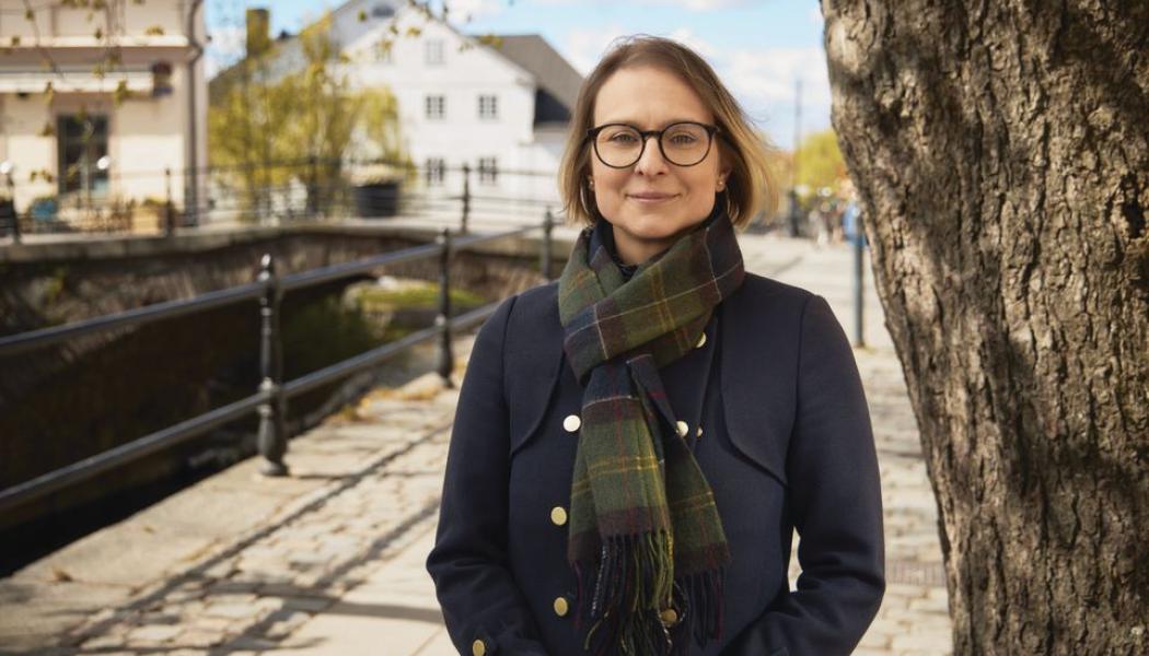 Anna Isenberg, programledare på Svenska kraftnät. Foto: Johan Alp