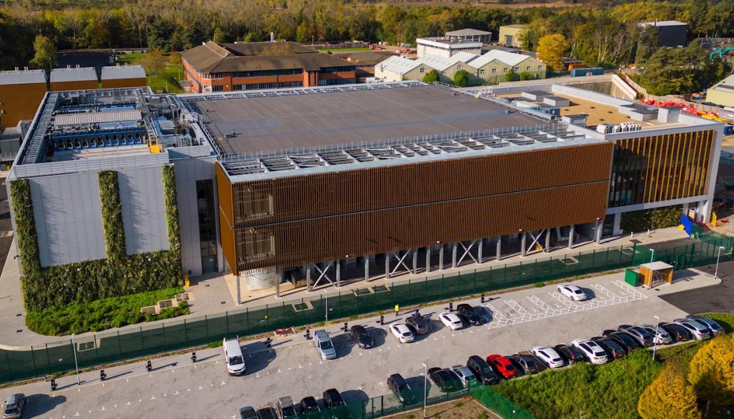 Ark Data Centre anläggning i Surrey, Storbritannien. Foto: Ark Data Cenre.