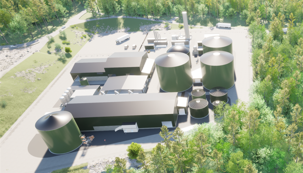 Prosjekter for et biogassanlegg i Stenungsund