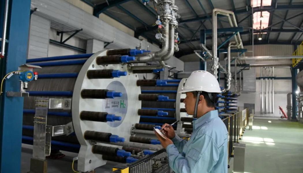 Reklambild av en elektrolysör från Sany. Foto: Sany