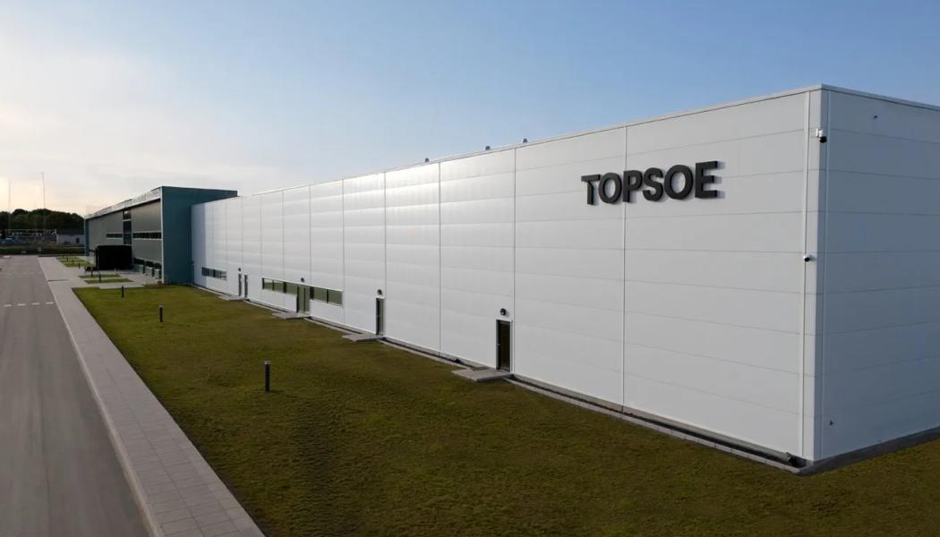 Topsoes nya fabrik för solid oxid-elektrolysörer i Herning, Danmark. Foto: Topsoe