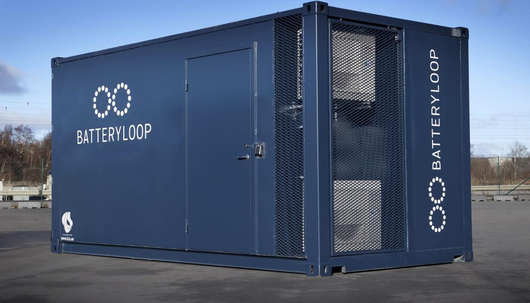 Battery Loops energilagersystem. Foto: Battery Loop