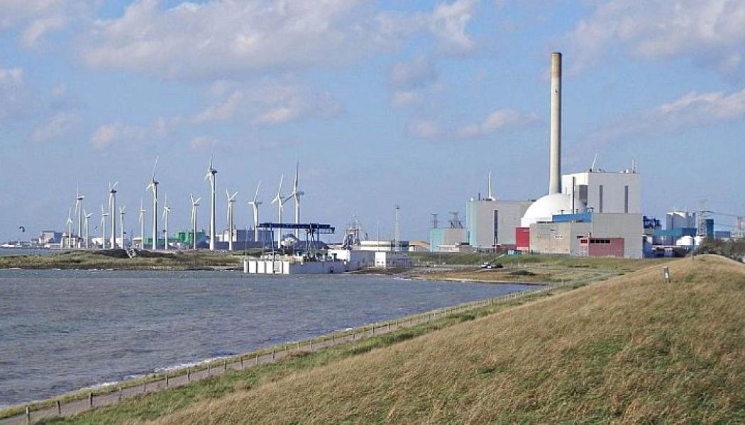 Borssele kärnkraftverk i Nederländerna.  Bild: Amentum)