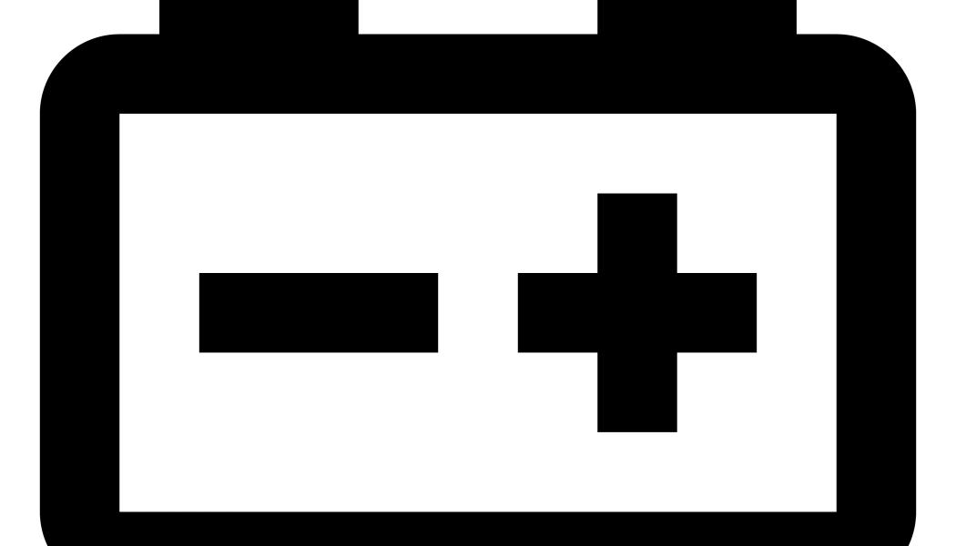 Illustration på batteri. Bild:  Boxicons / Unsplash