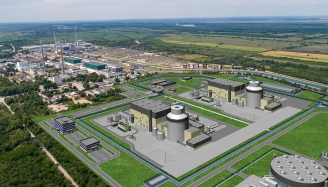 Så kan de två nya AP1000-reaktorerna komma att se ut vid bulgariska Kozloduy. Bild: Westinghouse