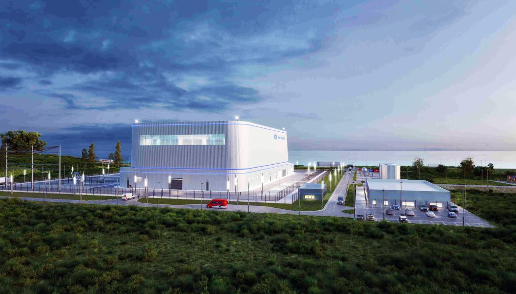 Kokarreaktorn BWRX-300 från Hitatchi kommer att ge 300 megawatt. Bild: Hitatchi.