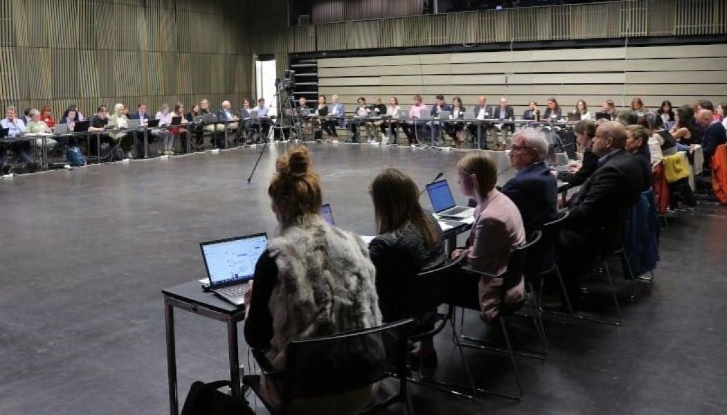 Deltagare vid styrelsemötet för CETPartnership.
