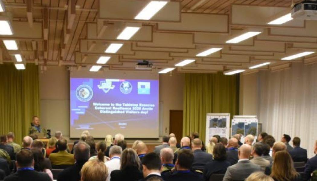 Att samla aktörer i Natoövning tränar samverkan och gemensam förståelse. Pressbild: Energimyndigheten