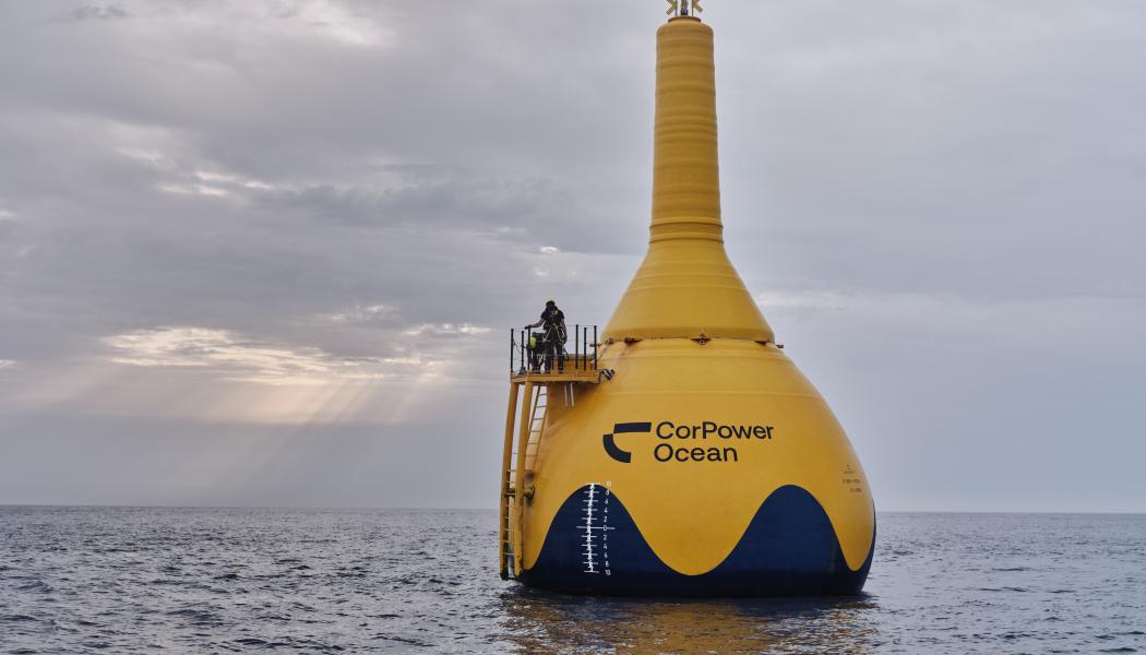 CorPower Ocean. Pressbild: CorPower Ocean