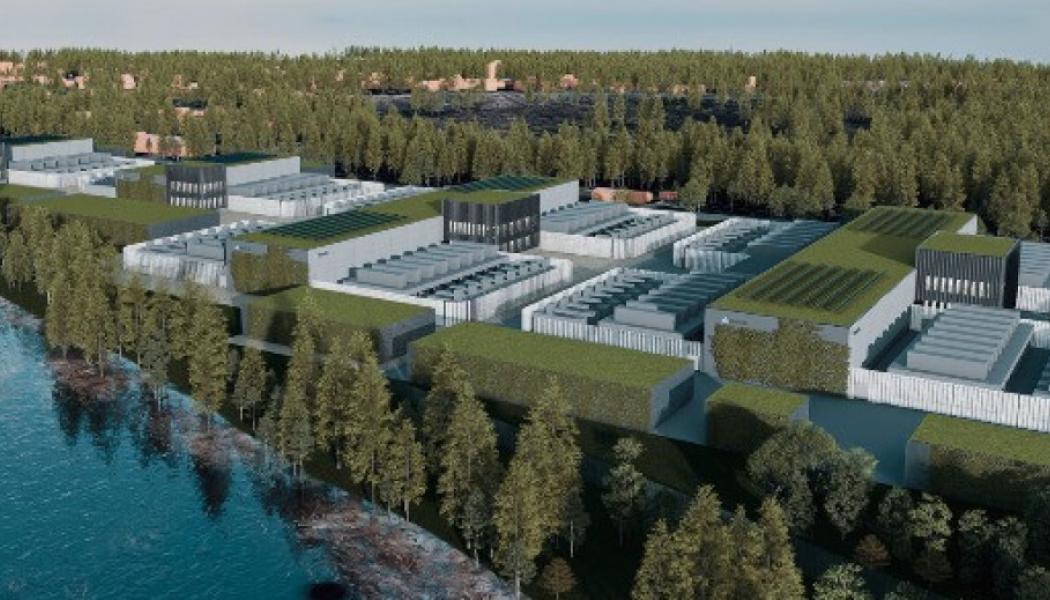 AtNorth planerar att expandera datacentret FIN04 i Finland: Illustration: Datacenter Forum.