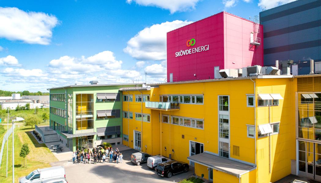Skövde Energis fjärrvärmeverksamhet visade 2024 ett negativt rörelseresultat.  Pressbild: Skövde Energi