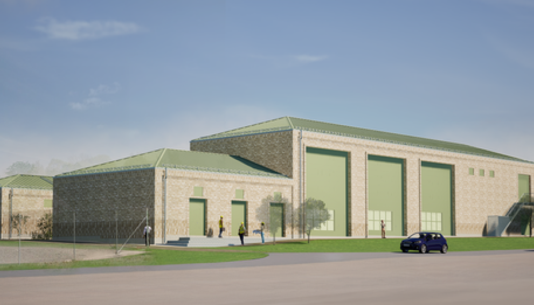 E.ON investerar 278 miljoner kronor i en ny transformatorstation i Sylten i Norrköping. Den moderna, gasisolerade inomhusanläggningen ersätter den befintliga stationen och stärker kapaciteten i elnätet samtidigt som den anpassas till områdets industrihistoriska miljö. Driftsättning planeras till 2028. Bild: E.ON