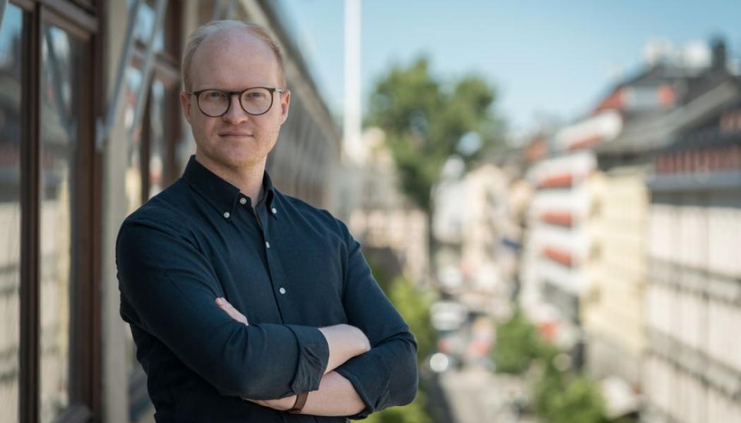 Hyresgästföreningens energi- och hållbarhetsexpert Joachim Höggren. Foto Filippa Ländin