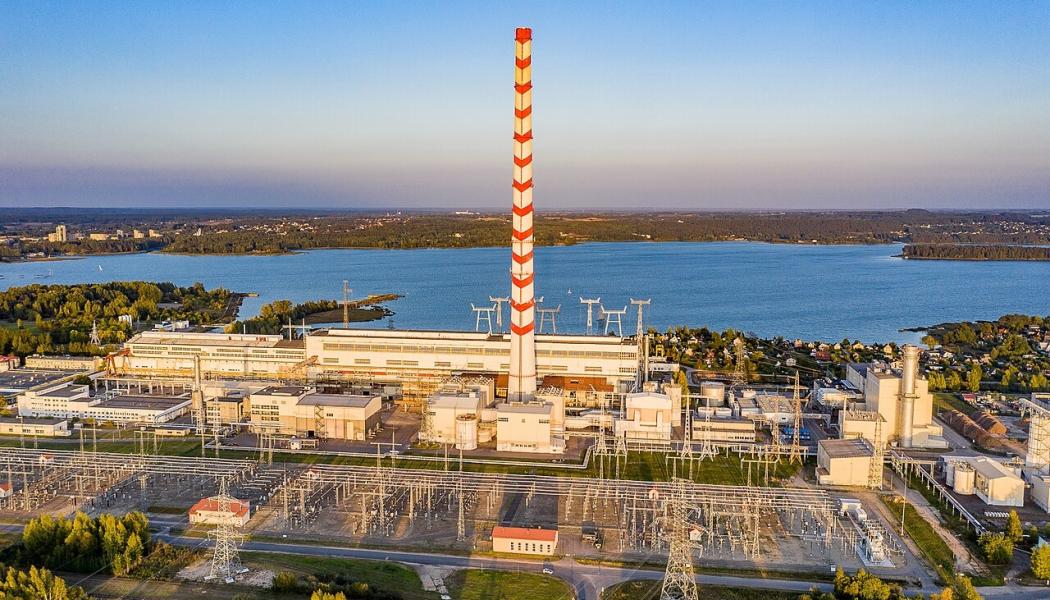 Elektrėnai-komplexet (tidigare Litauens värmekraftverk). Foto: Wikipedia Common, Kredit: Augustas Didžgalvis