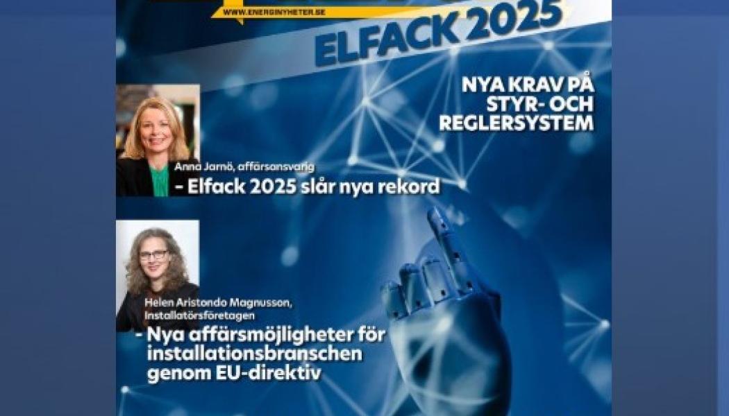 Elfack 2025 – en bilaga från Nordisk Energi | ENERGInyheter.se