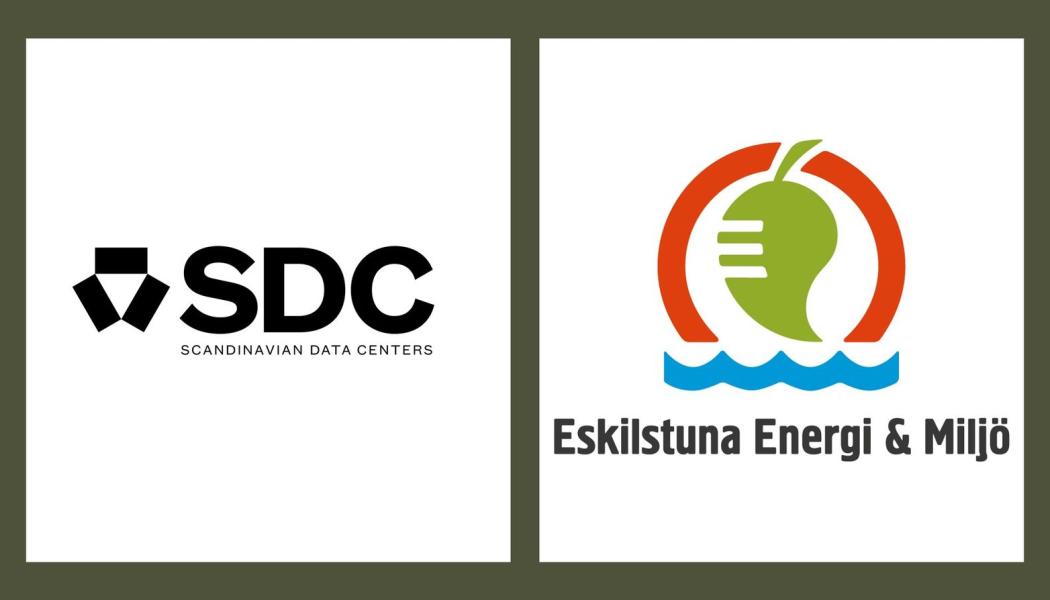 Eskilstuna Energi och Miljö och Scandinavian Data Centers har tecknat ett 25-årigt avtal om återvinning av restvärme från ett nytt datacenter i Eskilstuna. Pressbild: Eskilstuna Energi & Miljö