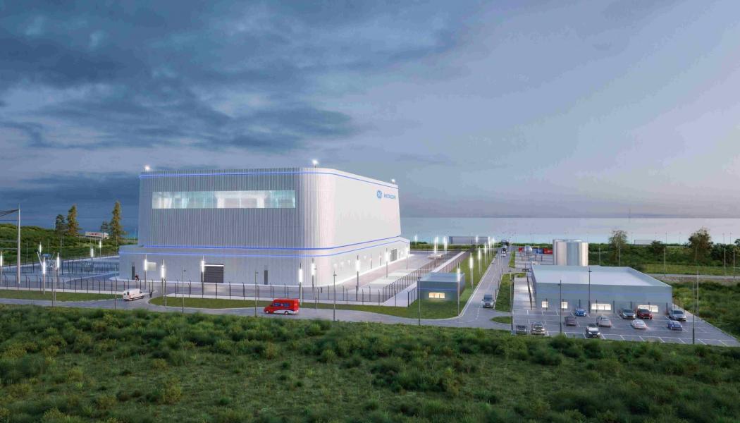 Framtidens kärnkraft GE Hitachis illustration av BWRX-300 Small Modular Reactor (SMR) ses av många som en modell för hur framtidens kärnkraftverk kommer att utformas. 
Foto: GE Hitachi
