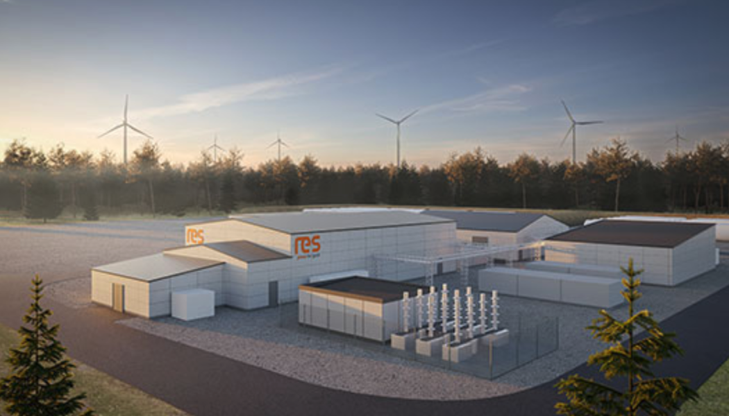 Det brittiska energibolaget RES Renewables anläggning för syntetiskt bränsle i Ånge säljs. Visionsbild: RES 