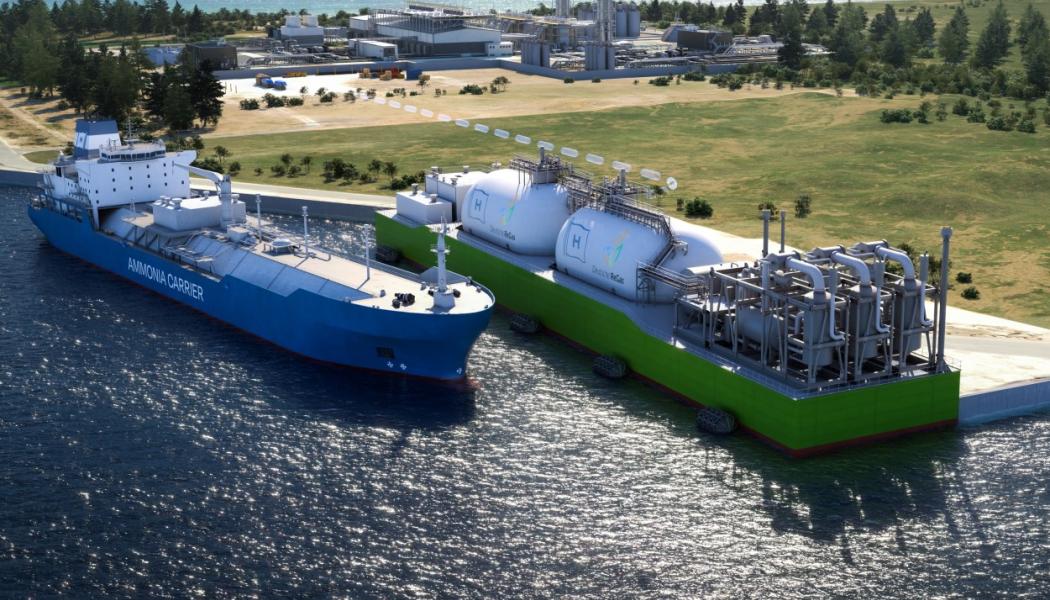Förutom HH2E:s stora vätgasprojekt planeras vid Östersjökusten i Lubmin även världens första flytande importterminal för vätgas. LNG-terminaloperatören Deutsche ReGas och energibolaget Höegh LNG har undertecknat en principöverenskommelse för detta. 