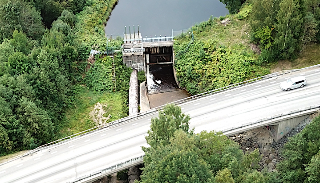 Gyttorps vattenkraftverk. Foto: Hagby Kraft: