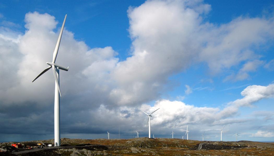 Statkrafts vindfarm Hiltra. Foto: Statkraft, kredit Flickr Pro, Paige Johnson 