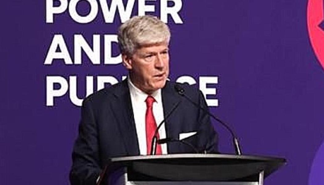 Kanadas energiminister Hodgson meddelade nyligen om miljardsatsningen vid Canadian Nuclear Association-konferens, som hölls i Ottawa. Foto: Canadian Nuclear Association