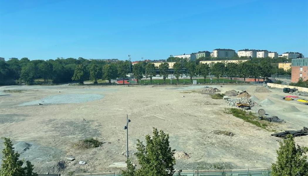 Hornsbergskvarteren.  Pressbild: Veidekke Sverige