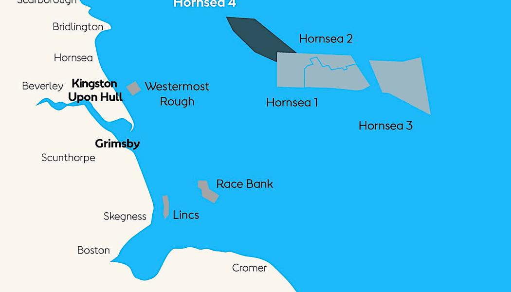Avbrottet av Hornsea 4 utgör en utmaning för Storbritanniens mål att tredubbla sin kapacitet för havsbaserad vindkraft till 50 gigawatt före 2030. Projektet var en central del i denna strategi och dess avbrytande kan påverka landets förmåga att uppnå sina klimatmål. Foto: Ørsted