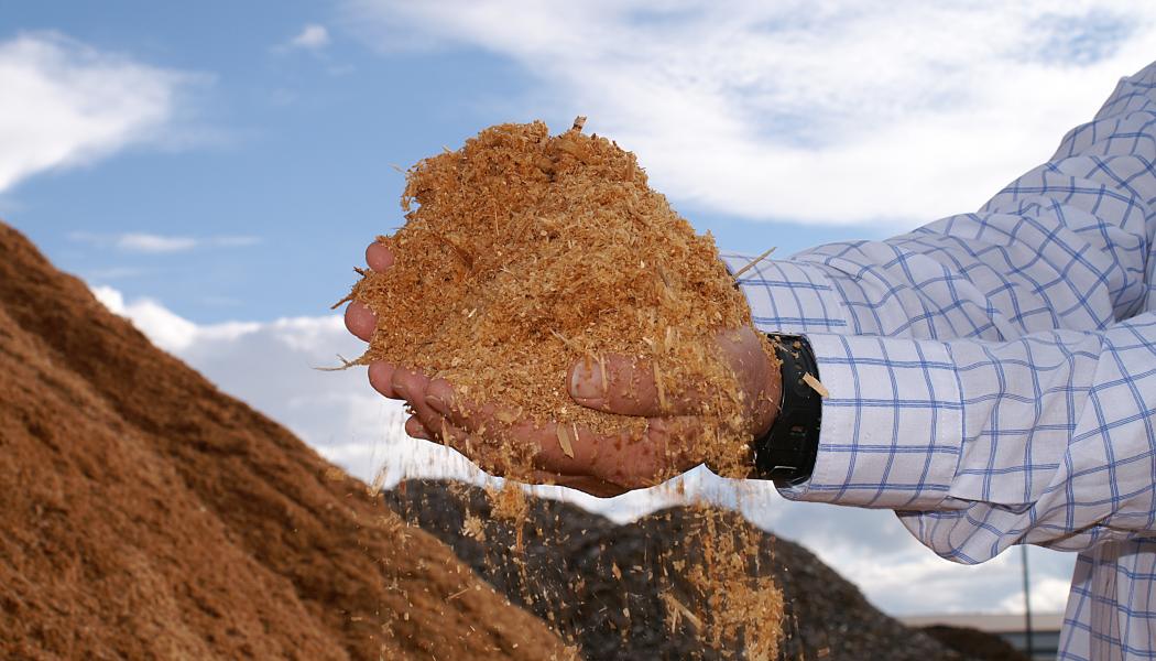 Avverkningsrester som sågspån, lignin och halm kan användas för att öka den svenska produktionen av biodrivmedel. Foto: Anders Haaker