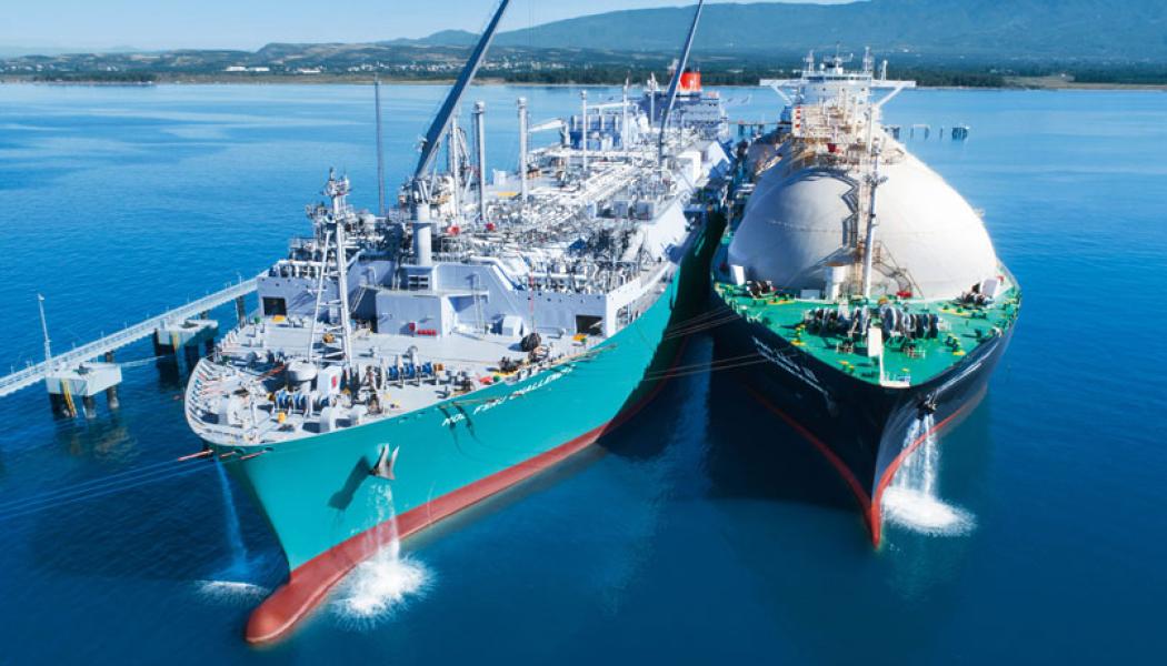 I väntan på bättre tider. Det ryska projektet anses vara avgörande för Rysslands ambitioner att utöka sin LNG-export. Foto: Japanska rederiet Mitsui OSK Lines