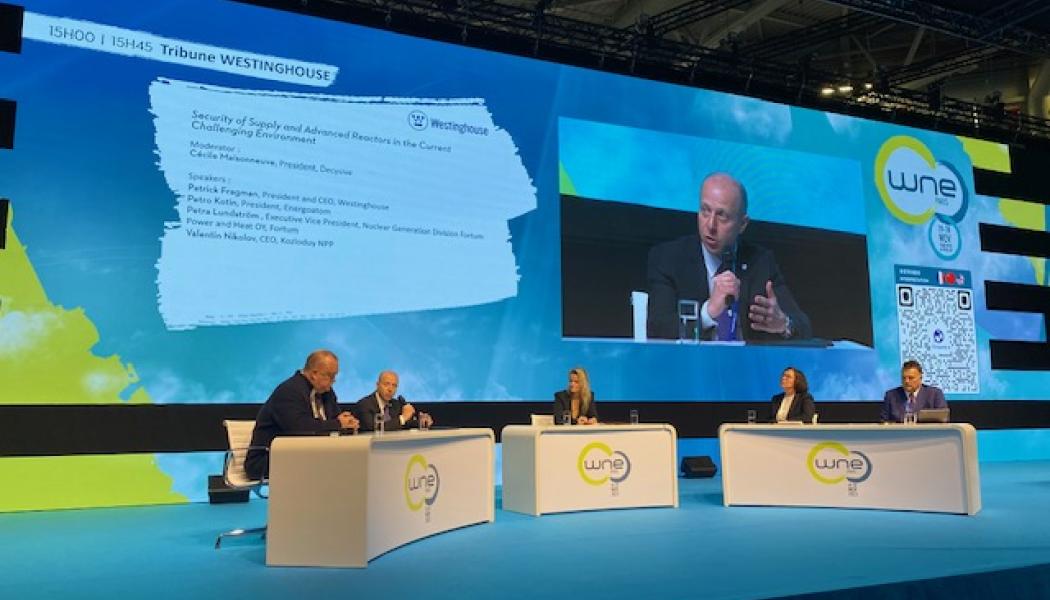 Patrick Fragman, vd på Westinghouse.