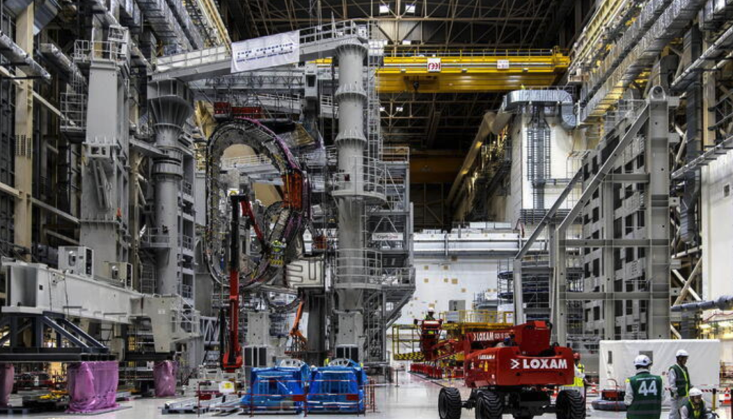 Arbetet med konstruktionen av ITER har nu efter två års paus återupptagits. Foto: ITER