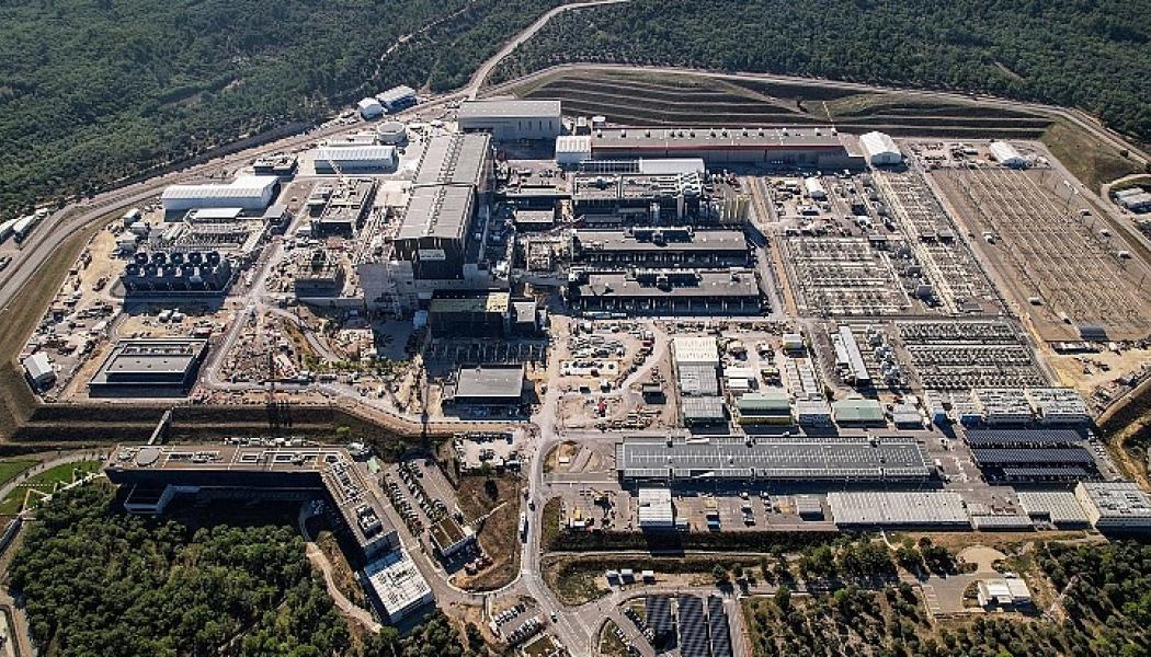 ITER i september 2023. Foto: ITER project 