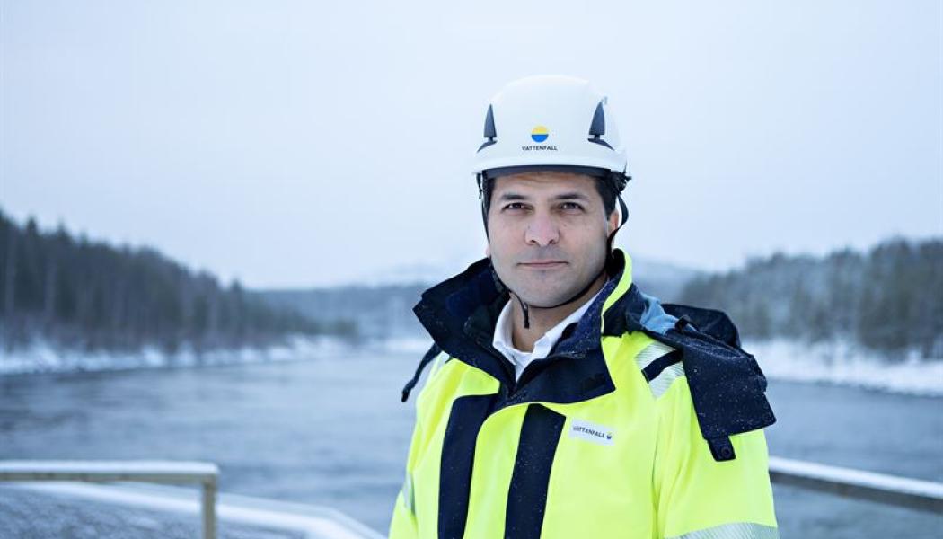 Johan Dasht vd Vattenfall Vattenkraft. Foto: Vattenfall