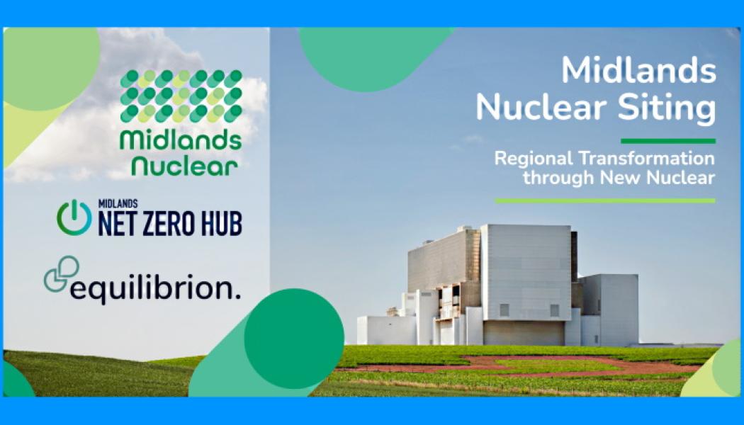Logo för företagen som planerar kärnkraft i brittiska Midlands. Illustration: Midlands Nuclear