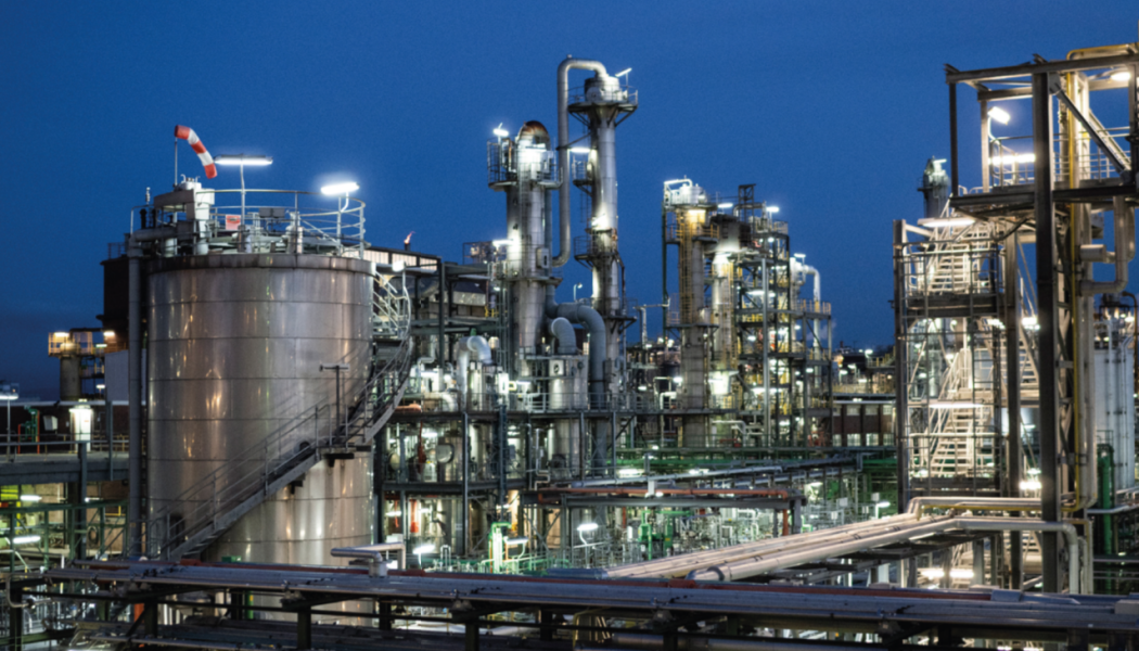 BASF:s kemifabrik i Ludwigshafen i Tyskland är den största i Europa. Foto: BASF