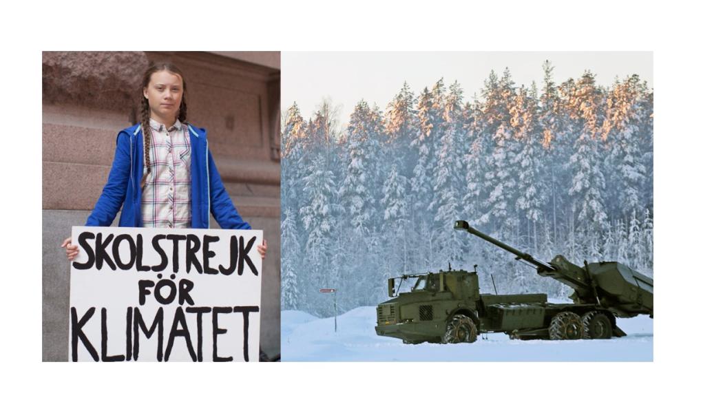 Försvara landet eller planeten?