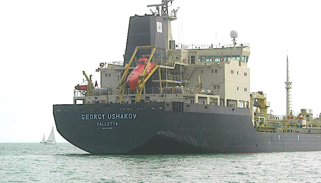Ryskt tankfartyg registrerat på Malta. Foto: RU.WIKIPEDIA.ORG