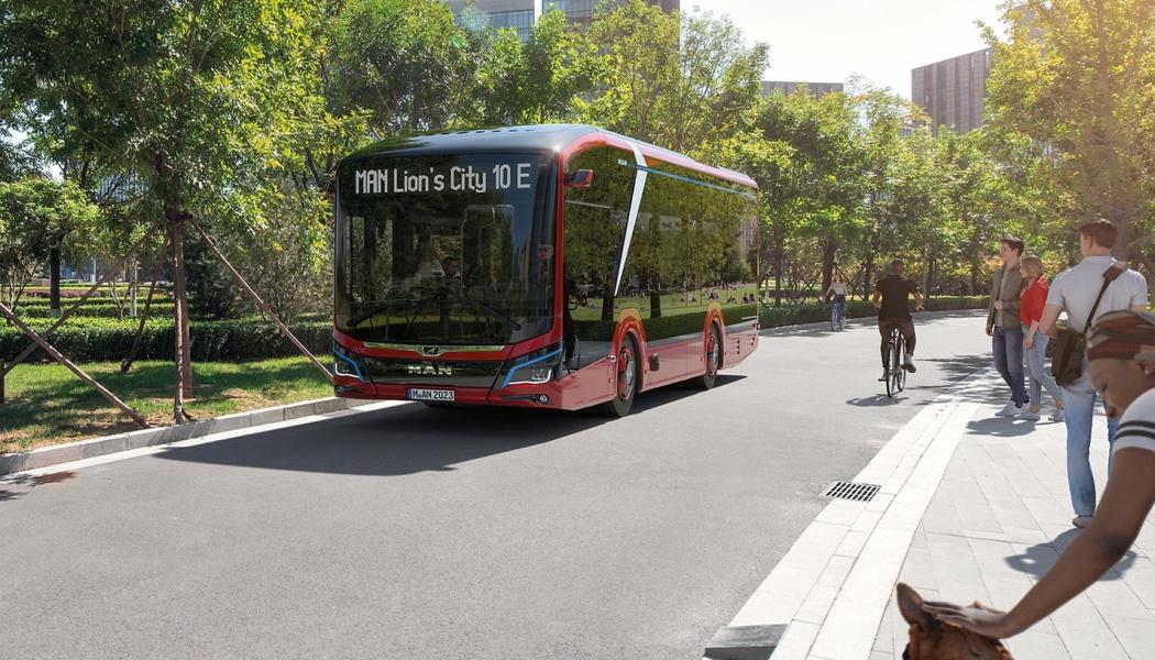 MAN Lion's City-bussar som drivs av biodiesel, fördelas mellan 12-metersbussar och ledbussar i klass 1 och 2. Foto: MAN-buses
