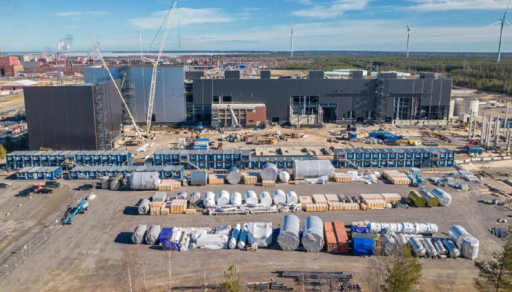 På storindustriområdet i Karleby ska Keliber starta sin litumfabrik. Bild: Keliber