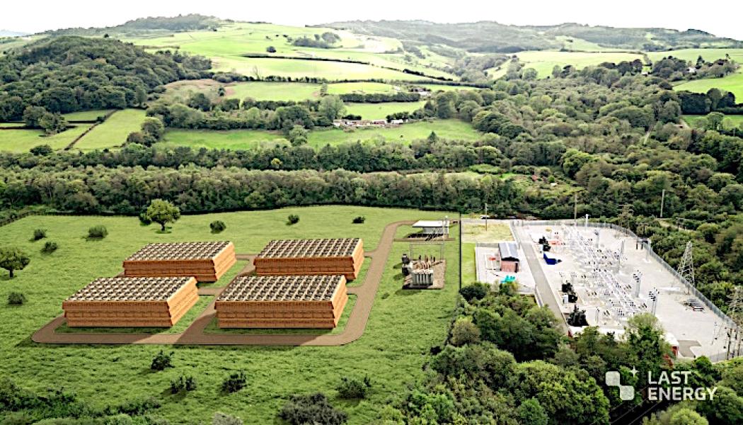 En illustration av Llynfi Clean Energy-projekt. Bild: Last Energy