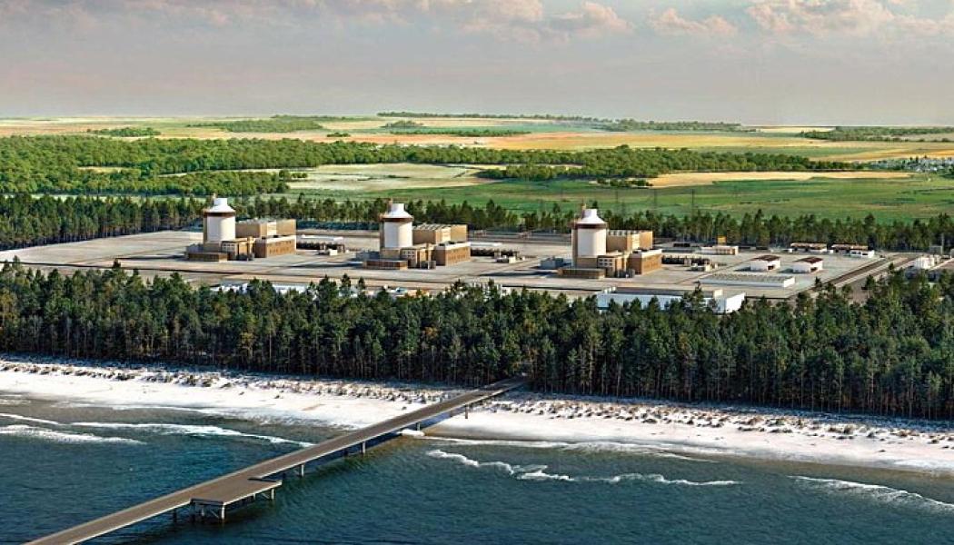 Planerad polsk kärnenergianläggning vid Lubiatowo-Kopalino i kommunen Choczewo vid Östersjökusten. Bild: Polska regeringen