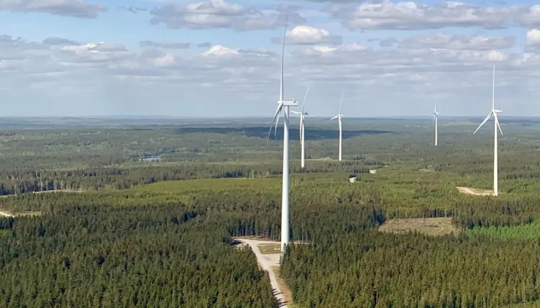 Lyngsåsa vindpark Foto: Equinor
