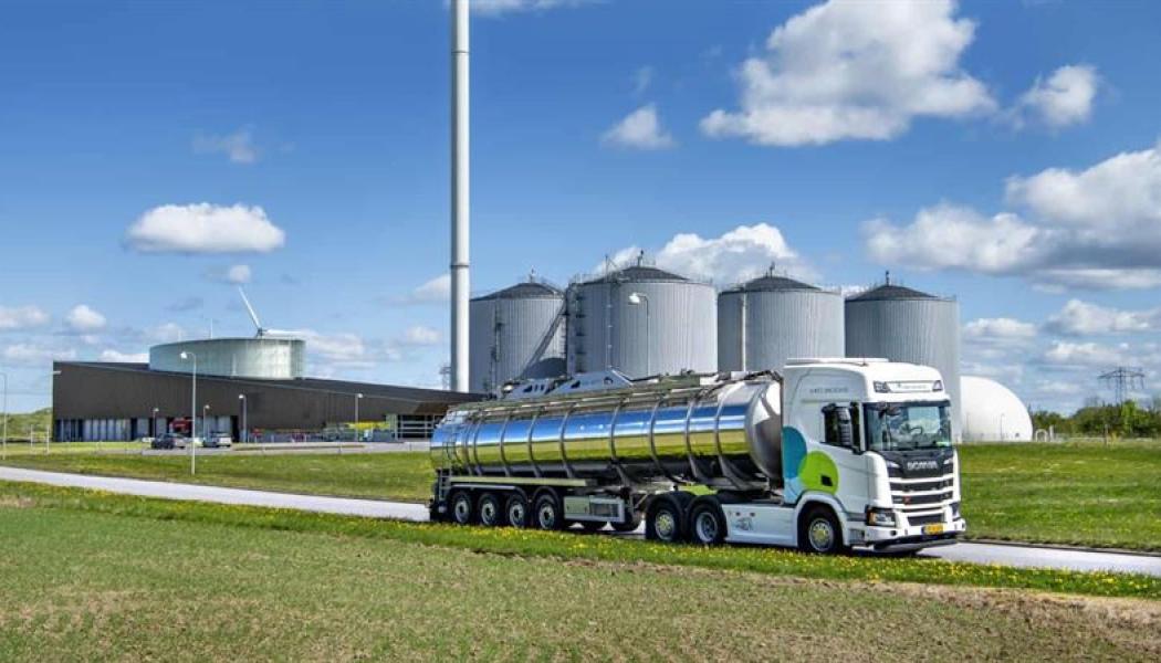 Anläggningen i danska Maabjerg använder Wärtsiläs CA80-teknologi, som genom kemisk adsorption kan separera koldioxid från biogasen. Tekniken gör det möjligt att ta tillvara mer än 99,9 procent av biometanet ur rågasen. Foto:  Maabjerg Biogas