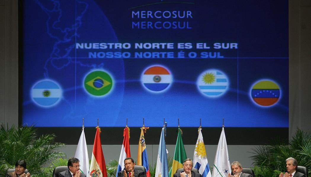 Foto från ett tidigare Mercosur-möte. Foto: Wikipedia Common, kredit: Martin H.