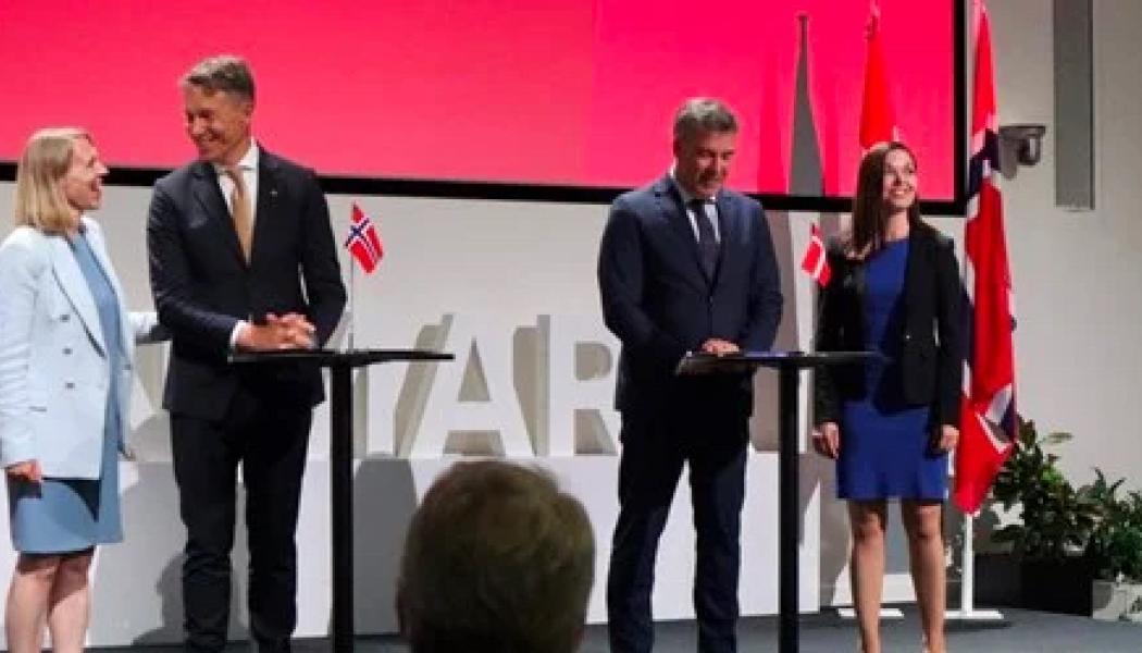 Danmark og Norge inngår et tettere energisamarbeid