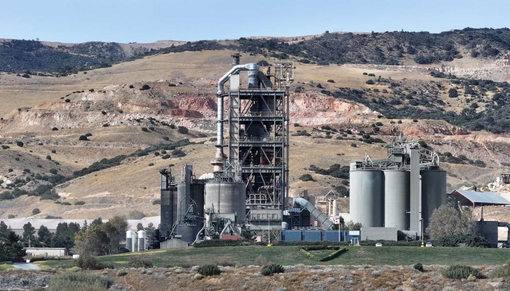 National Cement Co. of California:s cementfabrik behövde minska utsläppen vid sin fabrik i Lebec, USA, men finansieringen av projektet stoppades av Trump-administrationen. Foto: national Cement Co. 