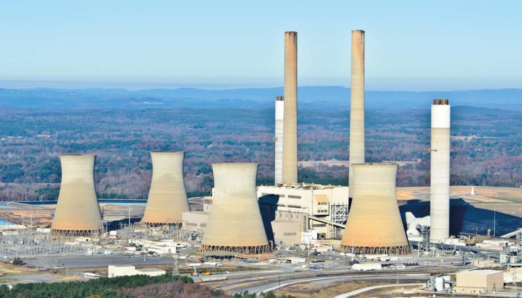 Bowen Steam Plant i Georgia är ett av USA:s största kolkraftverk. Foto: Sam Nash/Wikimedia Commons