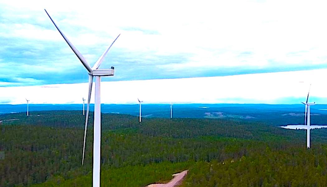Idag är Finland och Sverige de ledande länderna för nya vindkraftsprojekt i Norden. Foto: Nordex